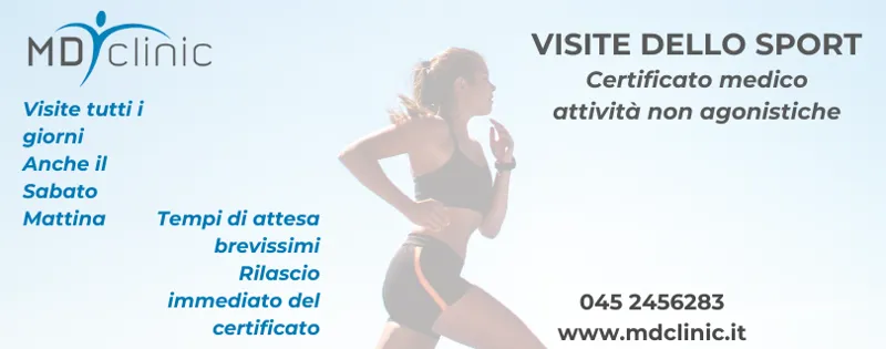 Visite sport non agonistiche | MD Clinic Verona