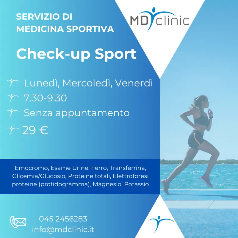 Nuovo Check-up Sport