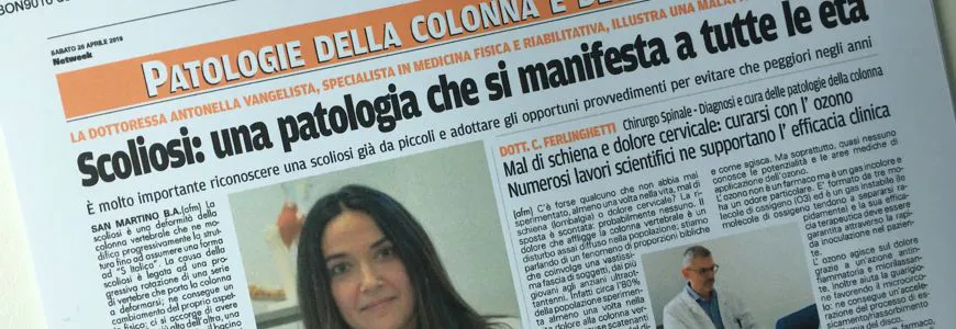 Scoliosi: una Patologia che si manifesta a tutte le età