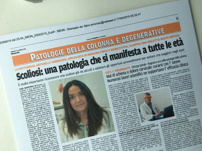 Scoliosi: una Patologia che si manifesta a tutte le età
